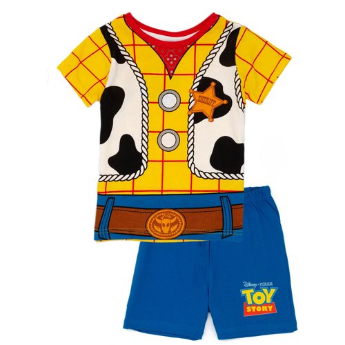 Ensemble de pyjama court jaune bleu blanc Toy Story La Redoute