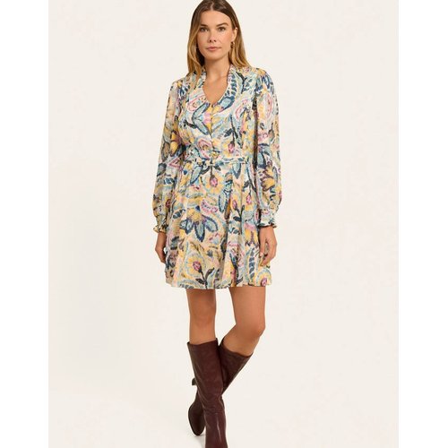Robe courte cache c ur cambellie print lambellie Naf Naf La Redoute