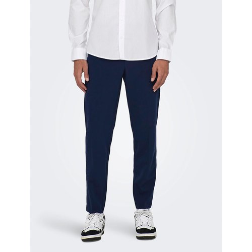 Pantalon de costume Only Sons bleu marine La Redoute