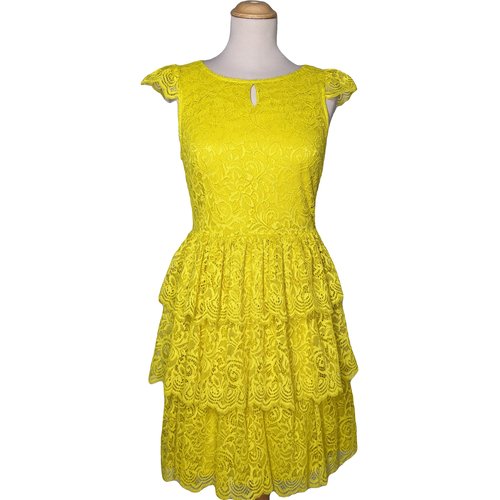Robe jaune naf naf on sale