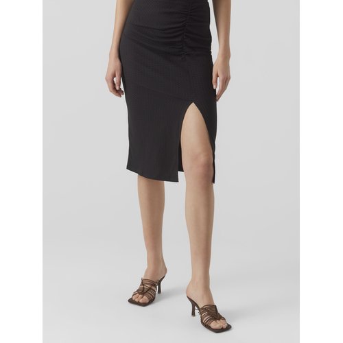 Jupe crayon vmjona taille haute jupe longue black Vero Moda La Redoute
