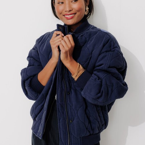 Bombers matelassé femme discount