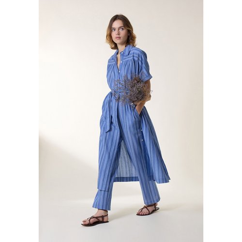 Robe longue rayée verticale new arrivals