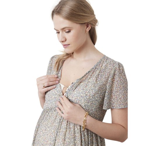 Robe longue été grossesse sale