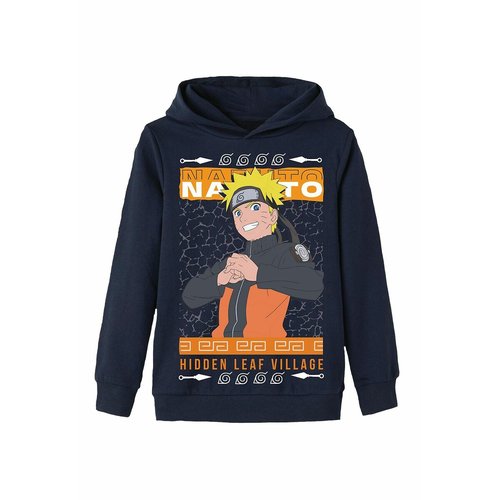 Naruto cotton mix hoodie navy blue Name It La Redoute