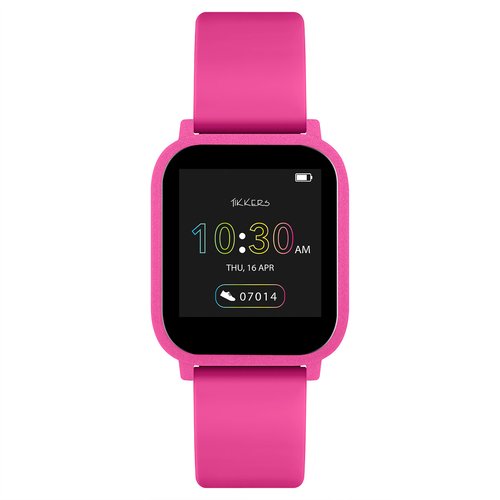 Kids series 10 silicone strap smart watch pink Tikkers La Redoute