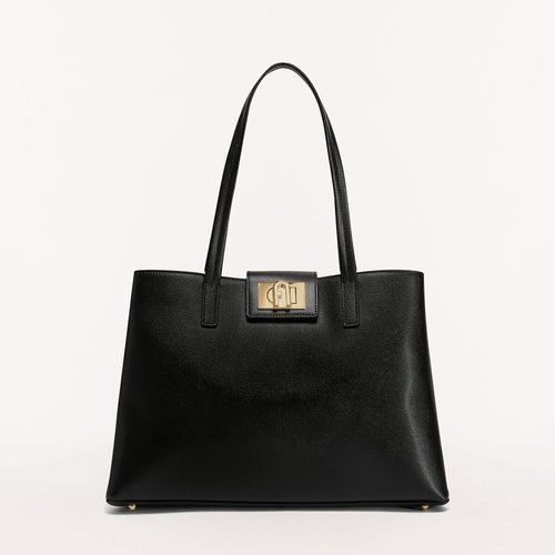 Borsa shopping in pelle l 1927 nero Furla La Redoute