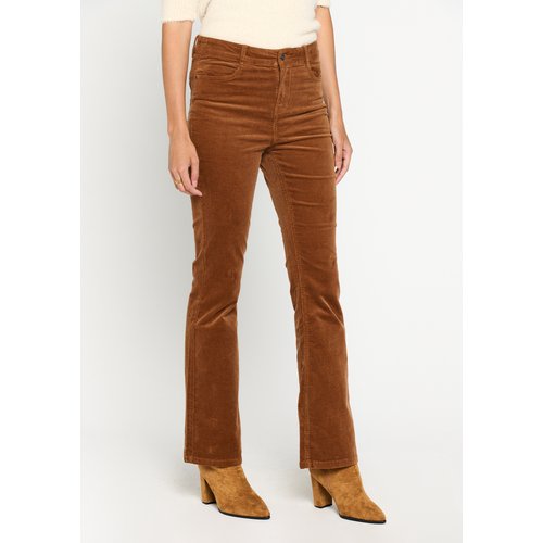 Pantalon velours femme la redoute best sale