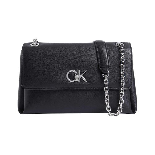 Sac besace a bandouliere fermeture zippee noir Calvin Klein La Redoute