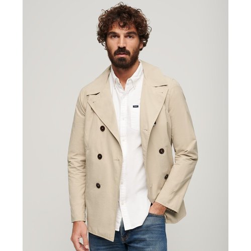 The merchant store caban en serge marron taupe delave Superdry La Redoute