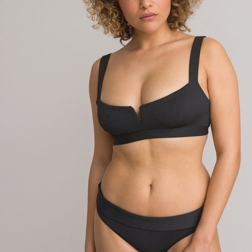 Bikini oberteil bustier form pikee La Redoute Collections La Redoute