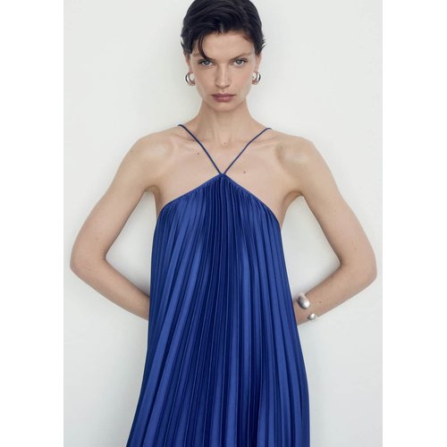 Mango robe plissée top