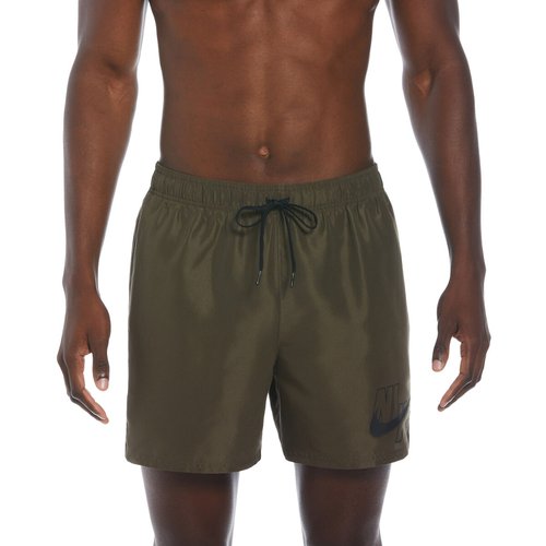 Nike khaki swim shorts discount