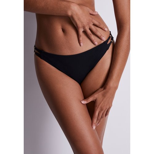 Bas de maillot de bain culotte bresilienne secret laguna noir Aubade La Redoute