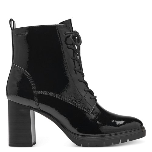 Bottines laque noir shop