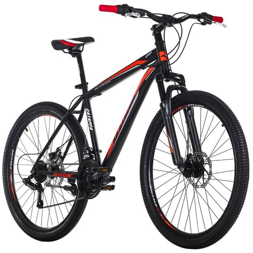 Vtt semi rigide 26 catappa noir rouge noir rouge Ks La Redoute