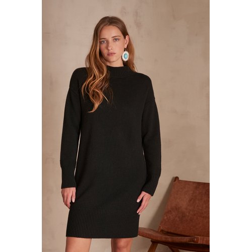 Robe en laine maria noir Maison 123 La Redoute
