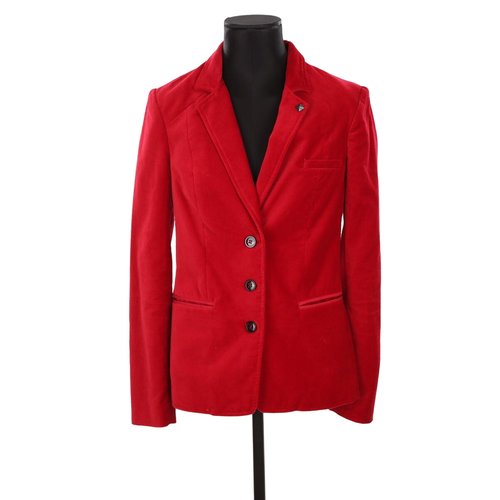 Veste en velour rouge new arrivals
