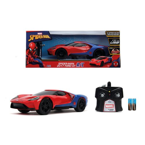 Marvel spiderman rc 1 16 ford gt rouge Majorette La Redoute