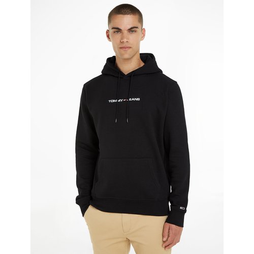 Embroidered logo sweatshirt black Tommy Jeans La Redoute