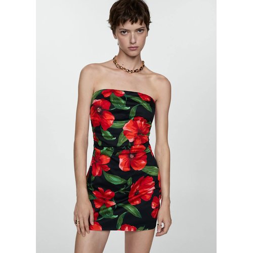 Robe zèbre mango top