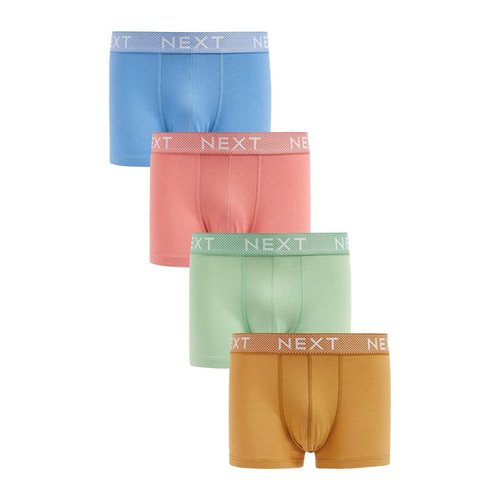 Lot de 4 boxers taille basse Next La Redoute