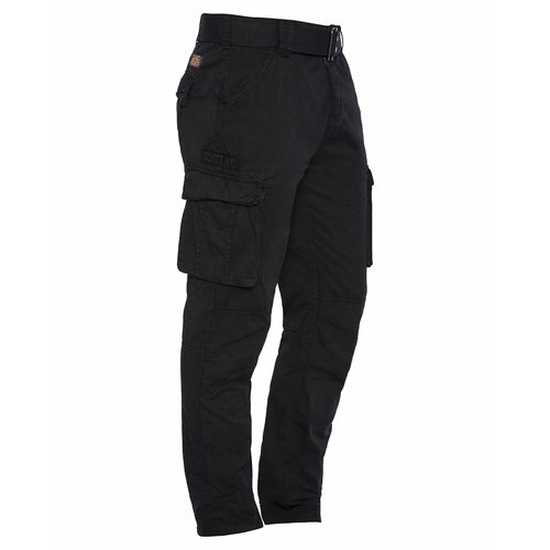 Tr ranger 70 cargo trousers in cotton with belt Schott La Redoute
