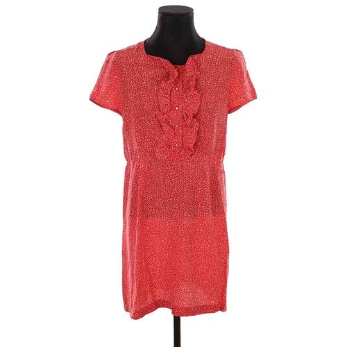 Robe rouge sandro on sale