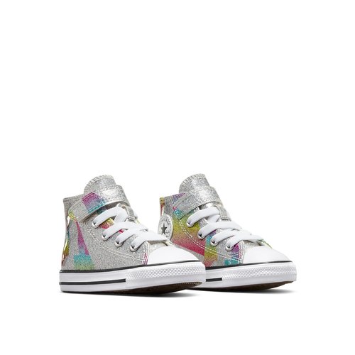 All star 1v hi prism glitter trainers silver coloured Converse La Redoute