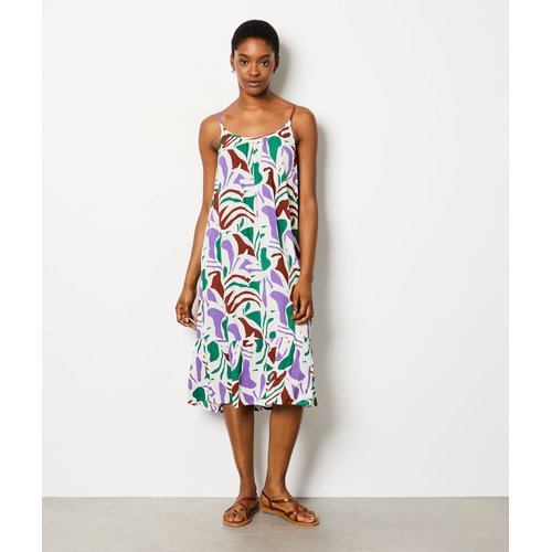 Robe longue a bretelles CAMELIA IMP