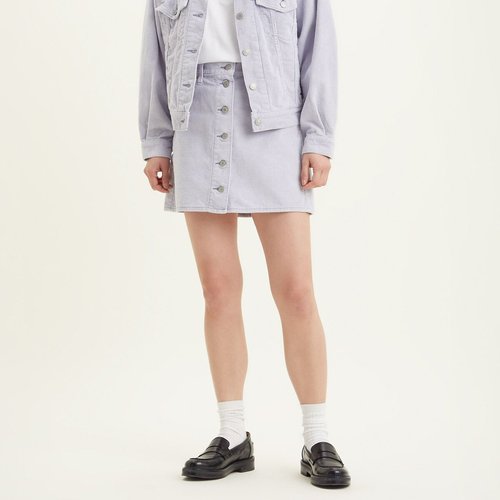 Jupe courte boutonnee Levi s light purple La Redoute