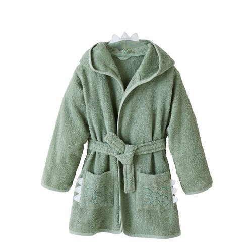 Peignoir de bain enfant crocodile oeko tex vert Vertbaudet La Redoute