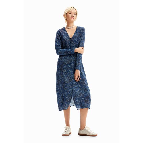 Robe bleu desigual new arrivals