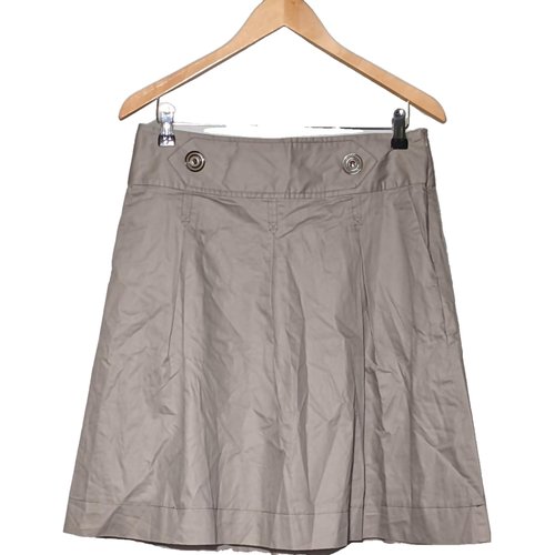 Jupe mi longue tres bon etat beige Camaieu La Redoute