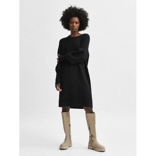 Robe en maille manches longues Selected Femme La Redoute