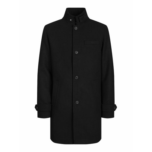 Wool coat black Jack Jones La Redoute