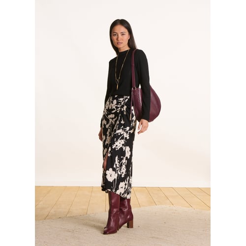 Jupe Fleurée Pour Fille - Jupon De Mariage Ou Déguisement - Taille Enfant - Noir - Neuf Avec étiquettes