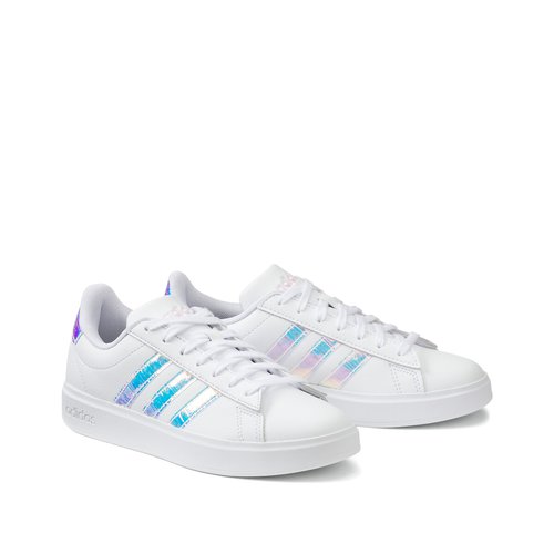 Zapatillas grand court 2.0 blanco color plata Adidas Sportswear La Redoute