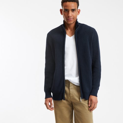 Long zip up cardigan discount