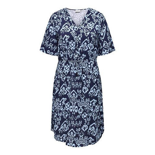 Robe imprimee a nouer Only Carmakoma La Redoute