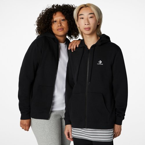 Felpa converse con cerniera shop