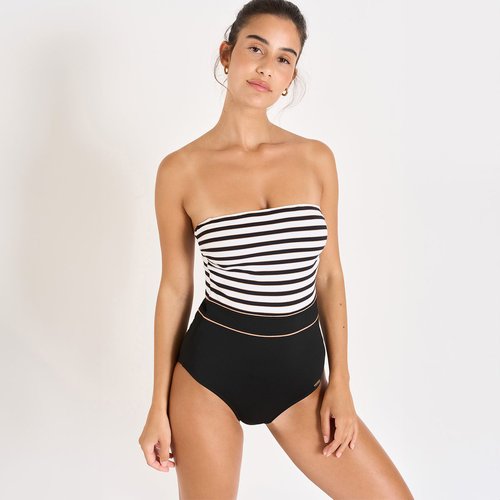 Maillot de bain 1 piece isabel gomera noir Livia La Redoute