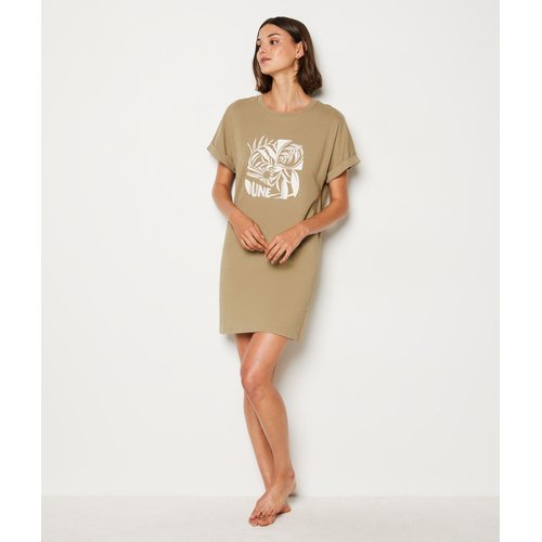 Chemise de nuit en coton sileas Etam La Redoute