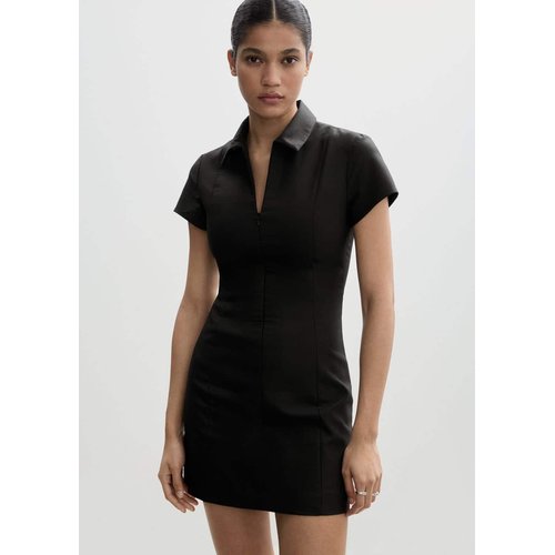 Robe courte fermeture Eclair