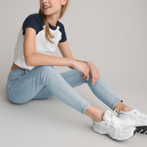 Jean skinny taille haute double stone La Redoute Collections La Redoute
