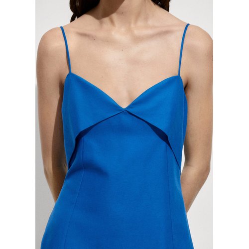Robe mango bleu et blanche best sale