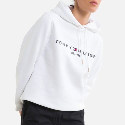 White tommy hoodie on sale