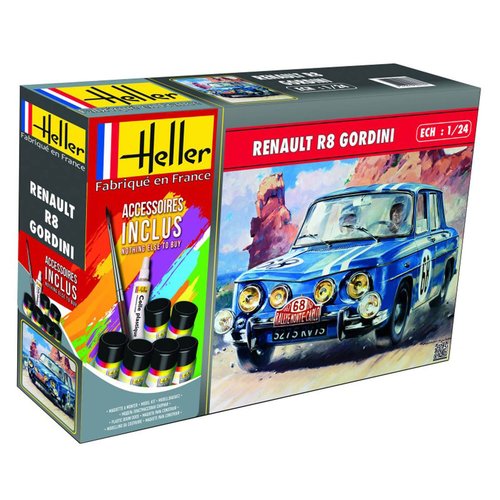 Maquette voiture kit renault r8 gordini Heller La Redoute