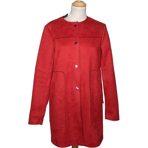 Manteau tres bon etat rouge Zara La Redoute