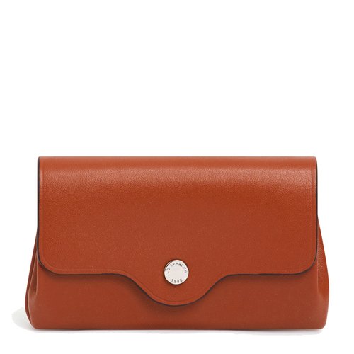 Porte monnaie Sans couture en cuir lisse